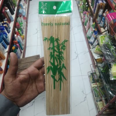 Purely Natural Bamboo Sticks 12 inch